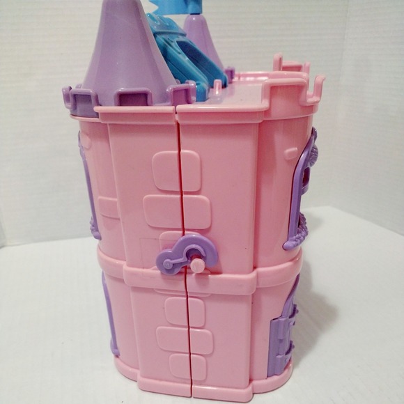 VeggieTales Princess Castle Pink Incomplete As Is - Picture 8 of 13